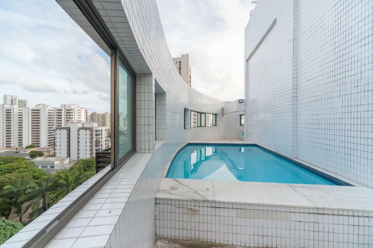 Otimo Flat Bairro Da Jaqueira Recife Ate 3 Pessoas O Coracao Verde Da Cidade Pbo902 Exterior photo